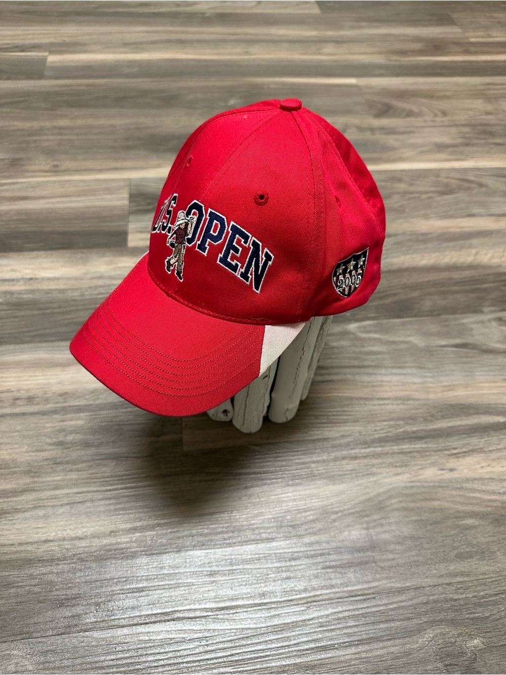 2005 U.S. Open Golf Collection Red Cotton Hat